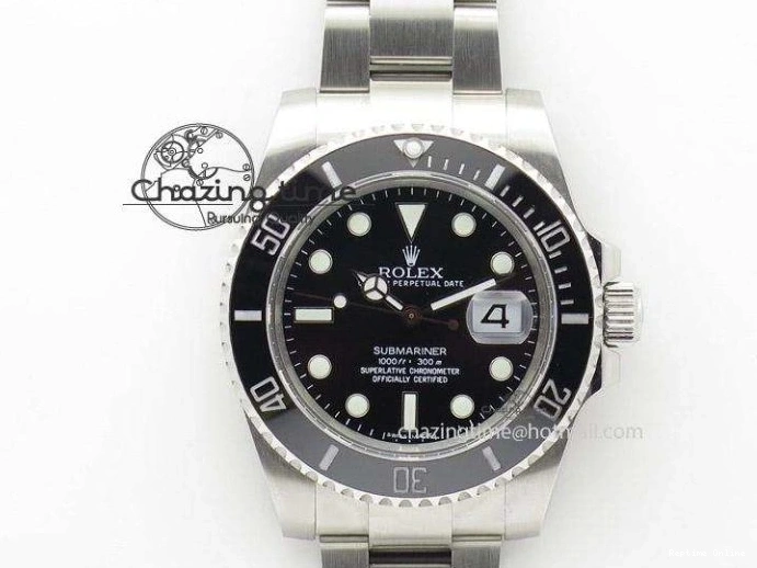 0407 Packable Submariner 41mm 126610 LN BP Maker Black Dial on SS Bracelet A 2612